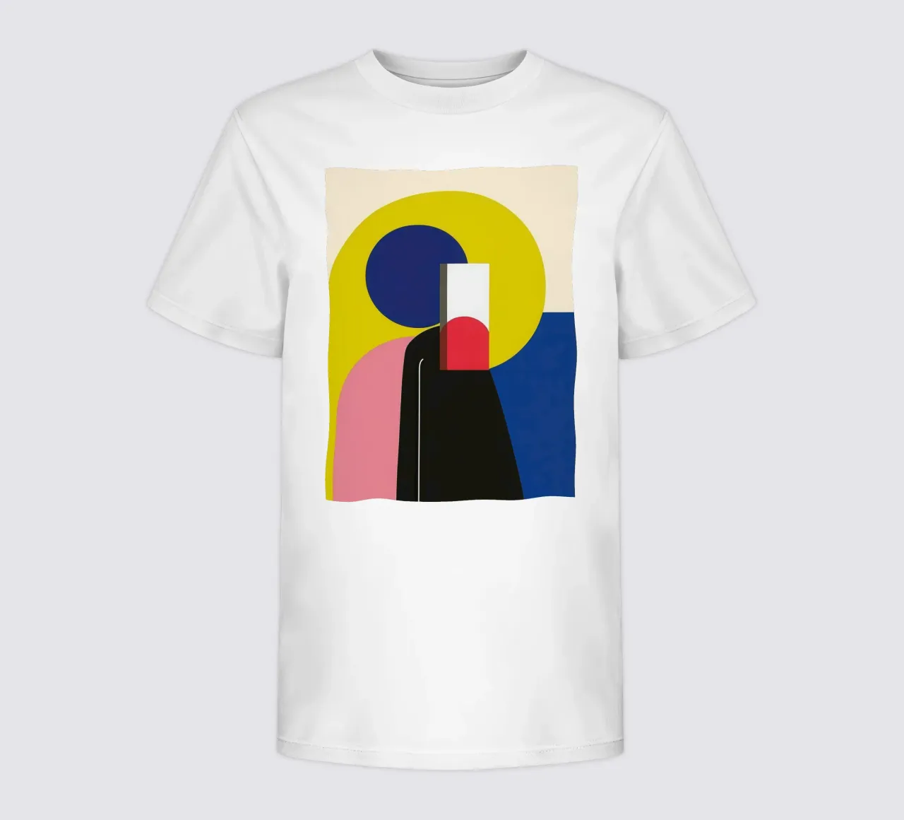 Silhouette costruttivista t-shirt bambini da Geometric