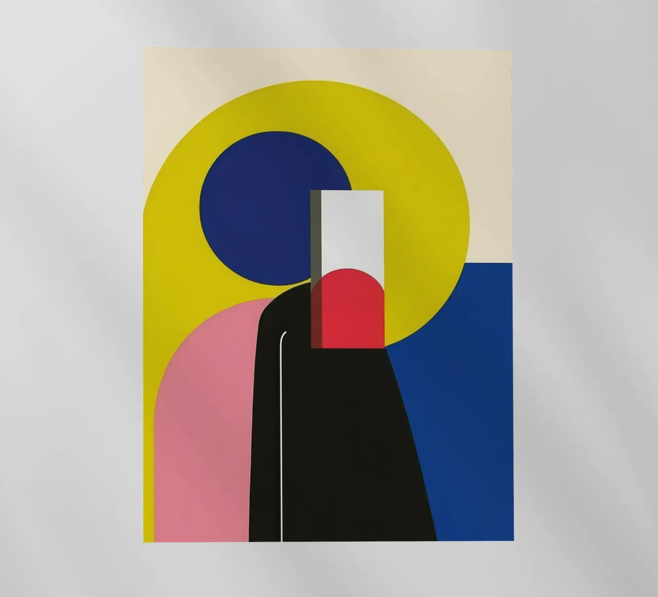 Constructivist silhouette pellicola backlit da Geometric