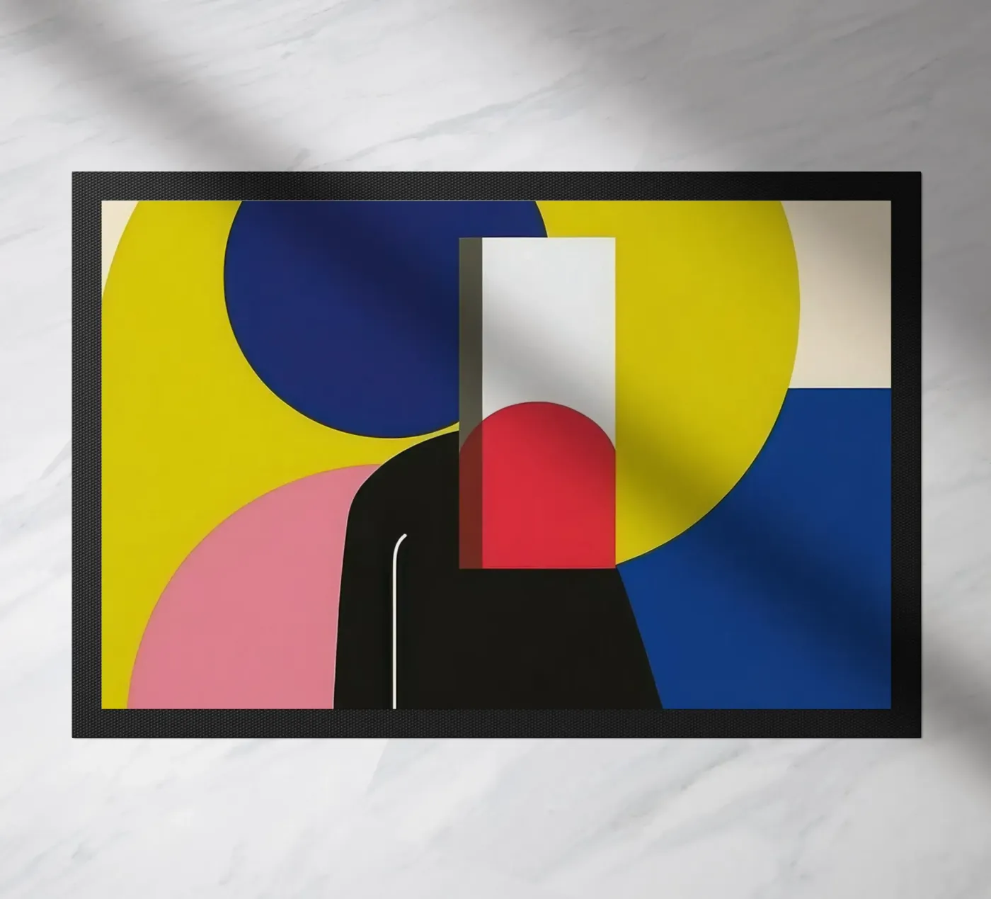 Constructivist silhouette zerbino da Geometric