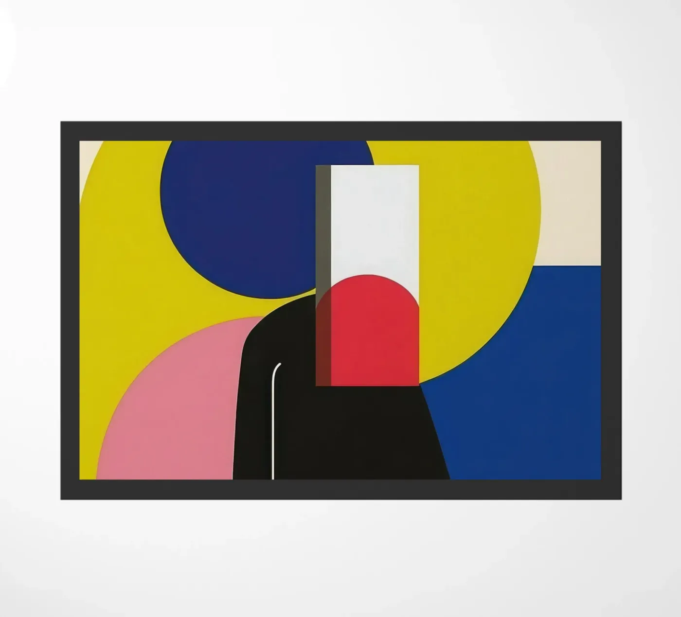 Constructivist silhouette zerbino da Geometric