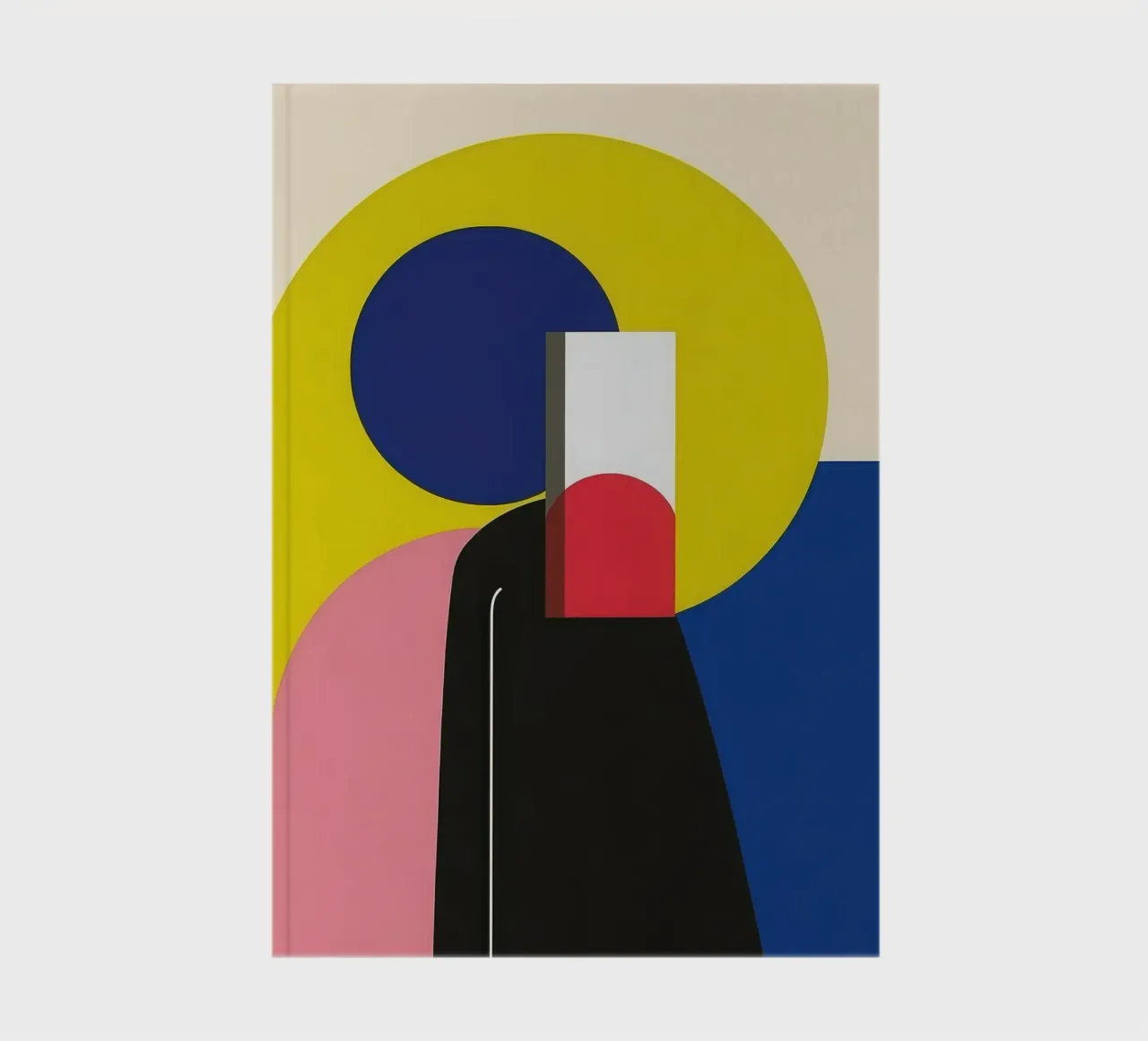 Constructivist silhouette notebook by Geometric