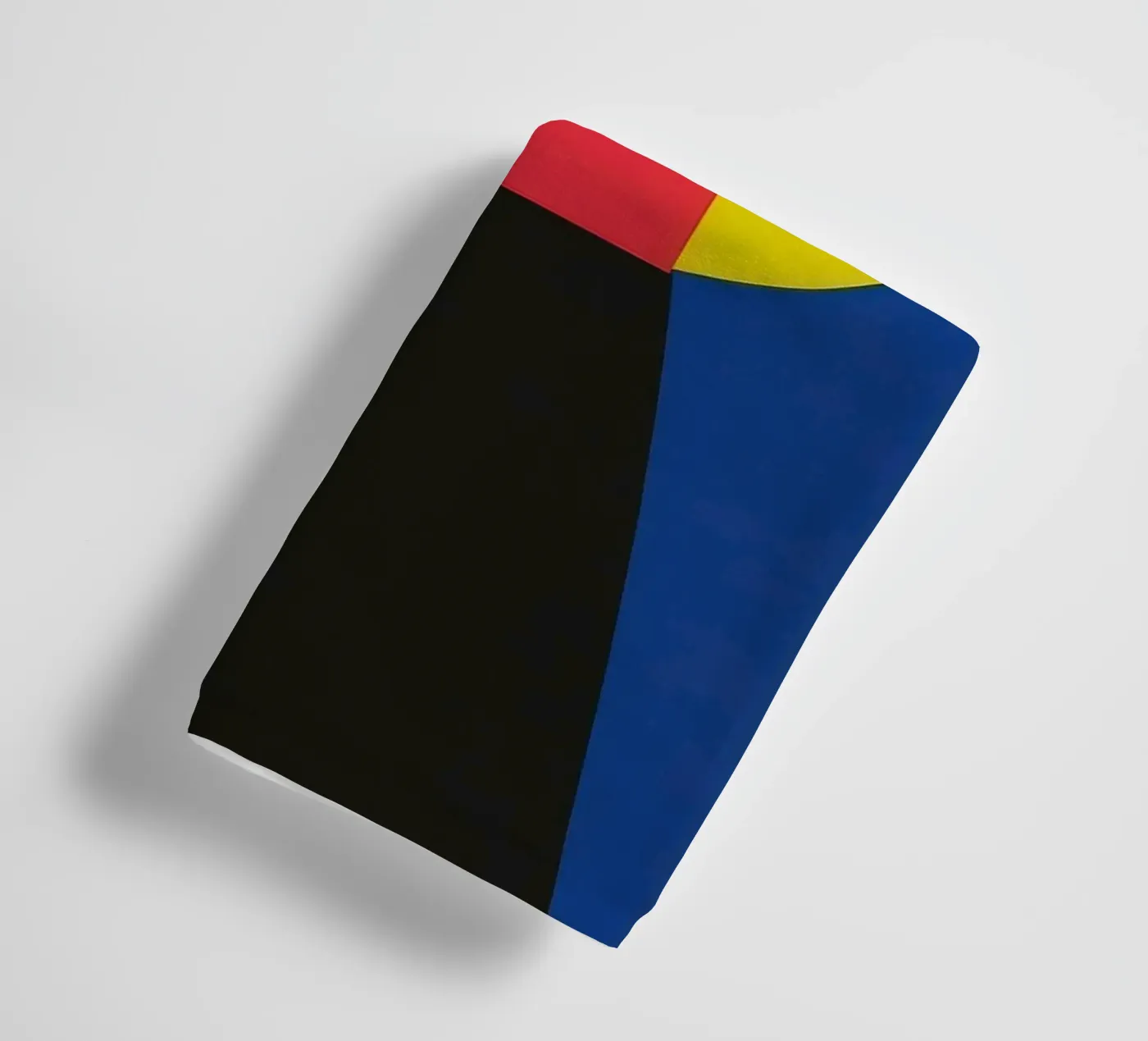 Constructivist silhouette towel by Geometric