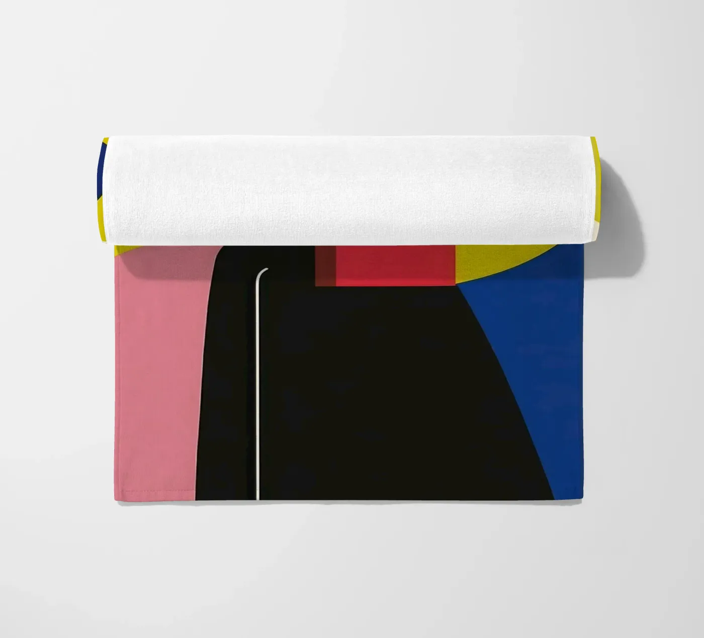 Constructivist silhouette telo mare da Geometric