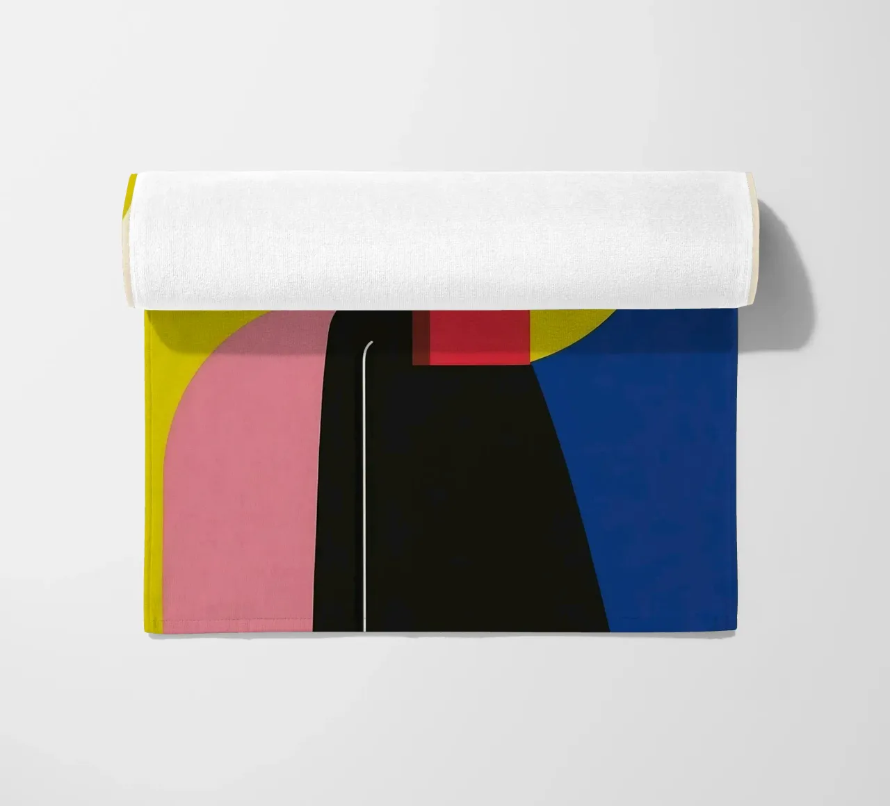 Constructivist silhouette telo mare da Geometric