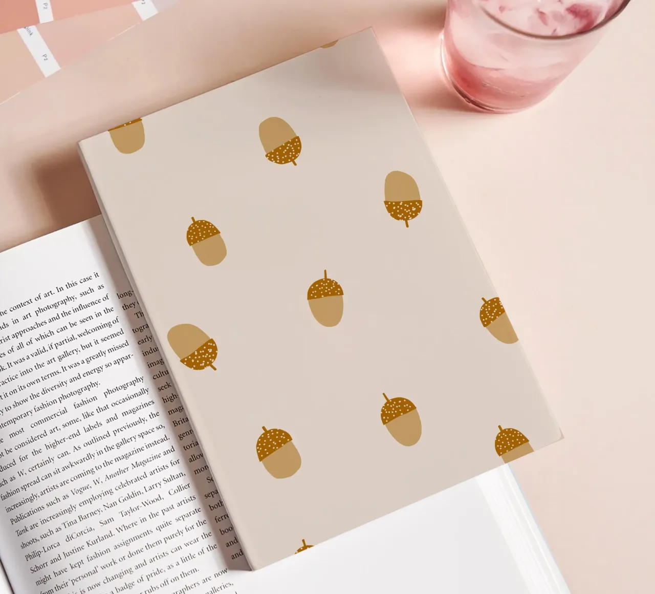 Acorns notebook by AleksandraAnna