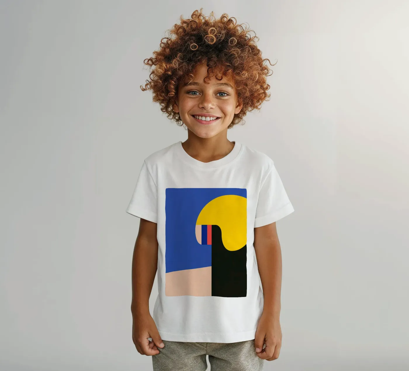 Profilo geometrico t-shirt bambini da Geometric