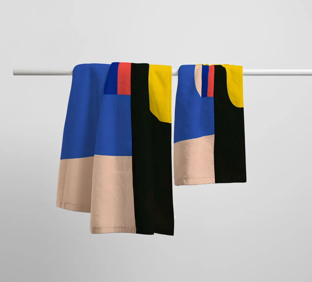 Profilo geometrico asciugamano da bagno da Geometric