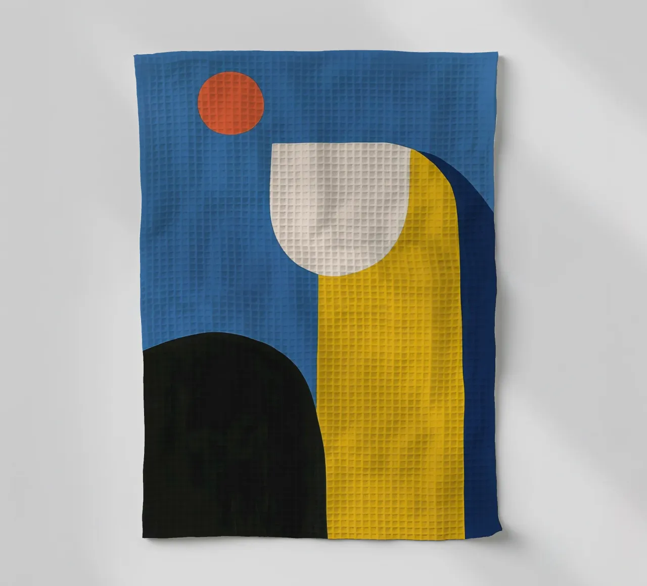 Minimalisme solaire torchon de Geometric