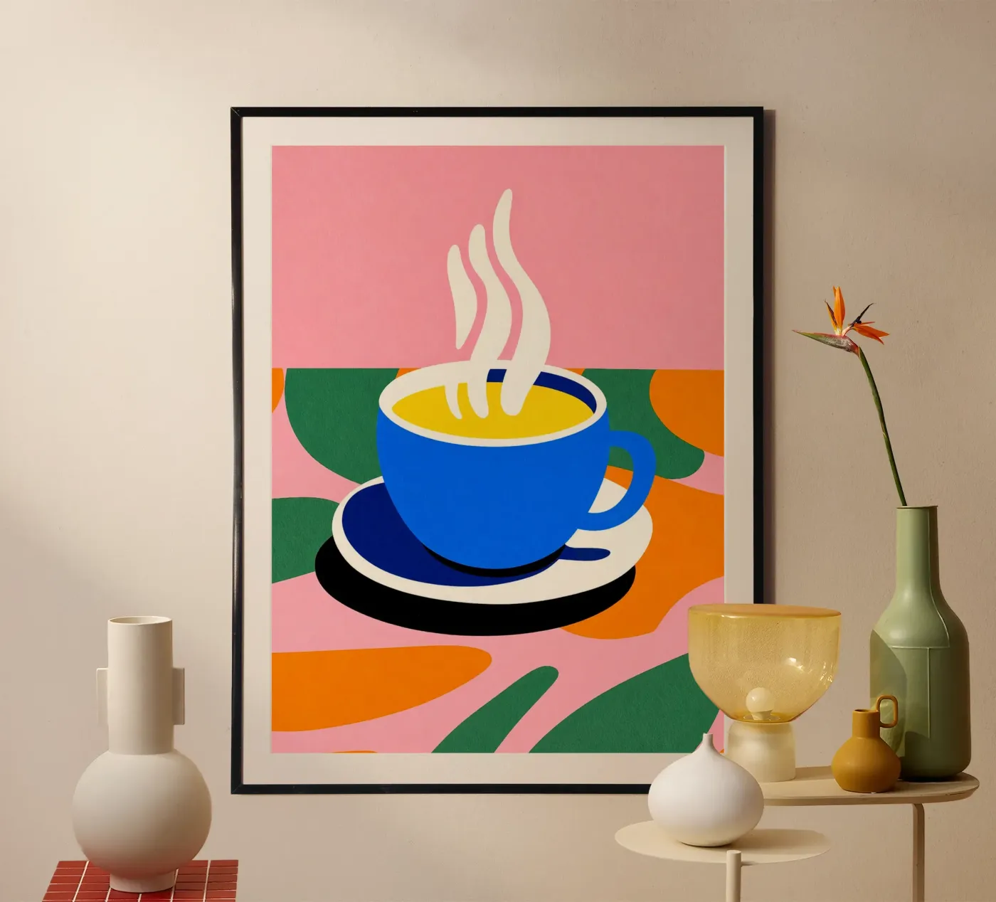 Kaffee Poster von Vector Hugo