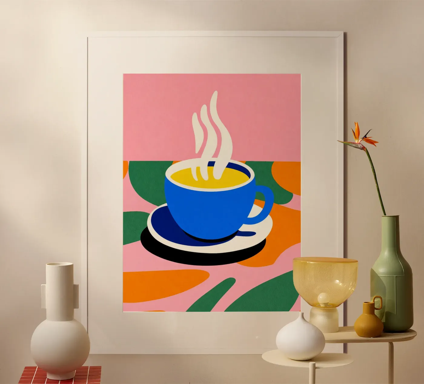 Kaffee Poster von Vector Hugo