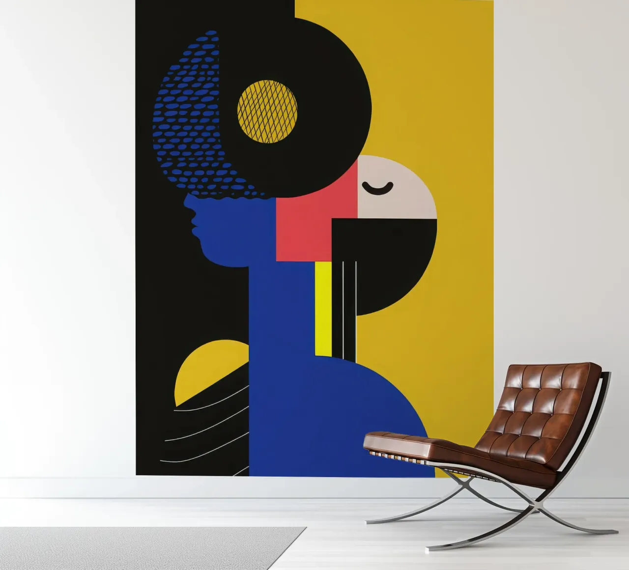 Abstract musician photo wallpaper by Geometric