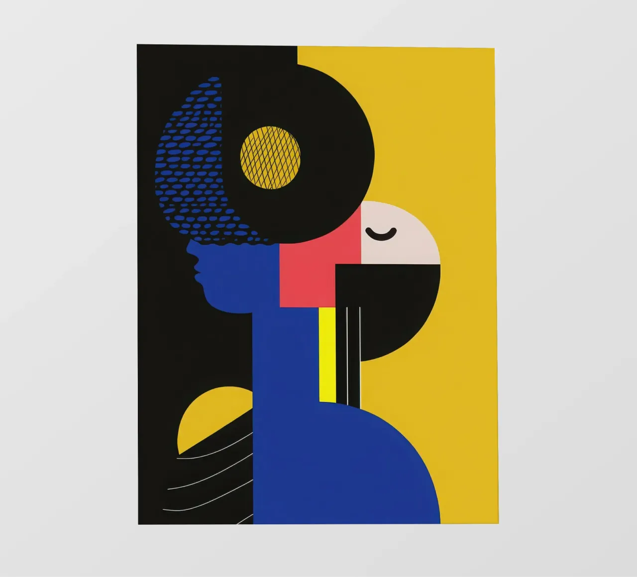 Abstract musician photo wallpaper by Geometric