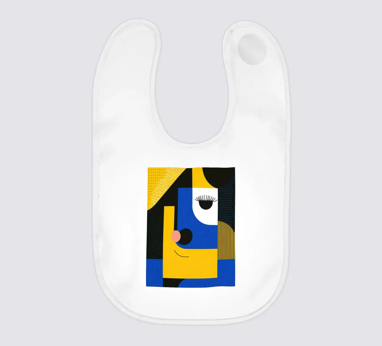 Faccia cubica bavaglino da Geometric