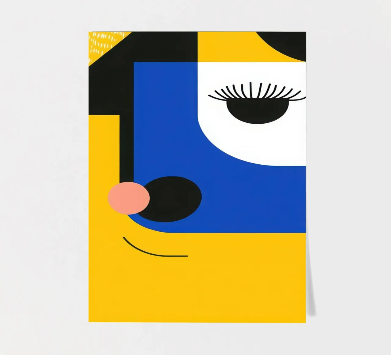 Cubic face sticker sheet by Geometric