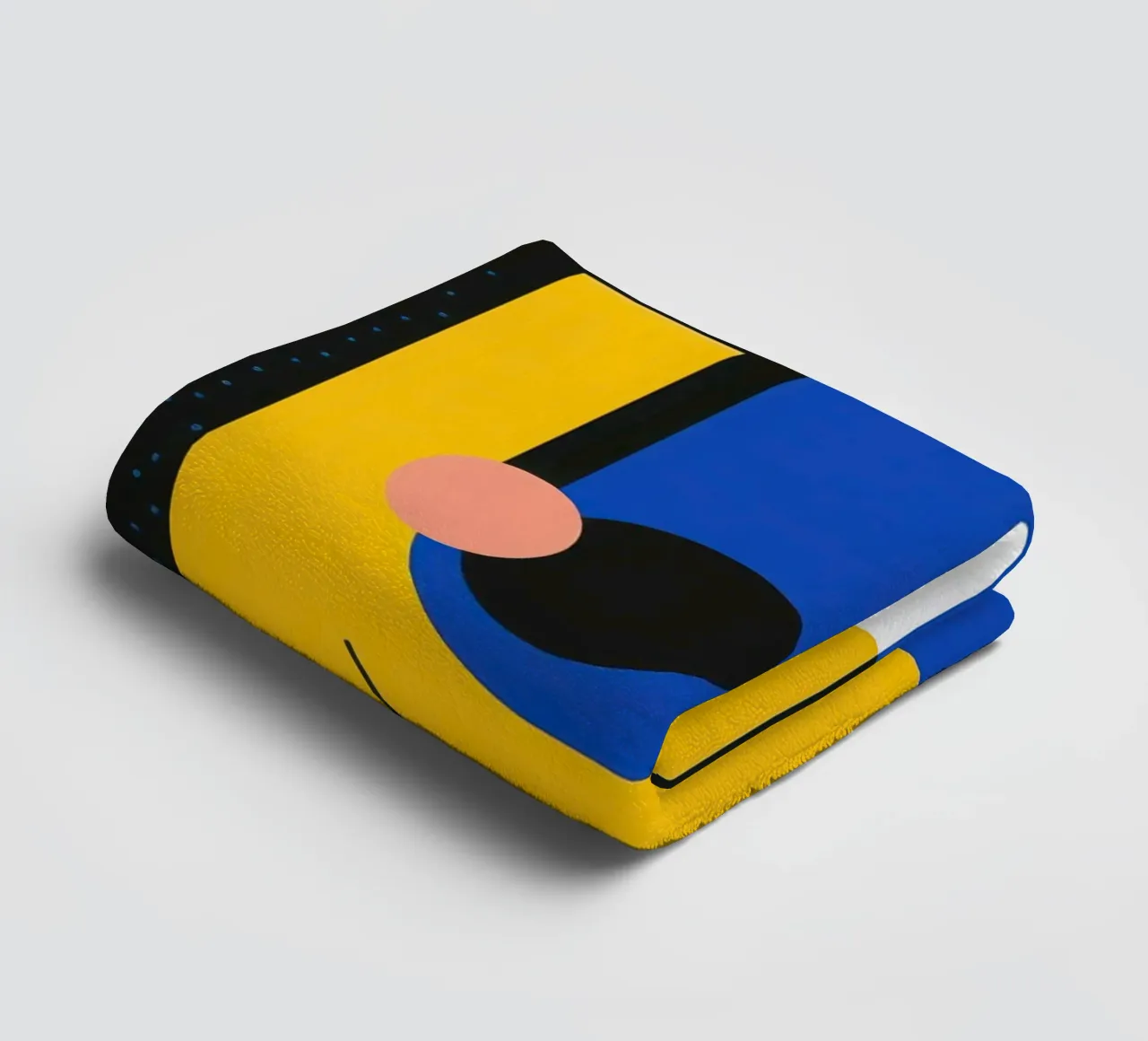 Cubic face towel by Geometric