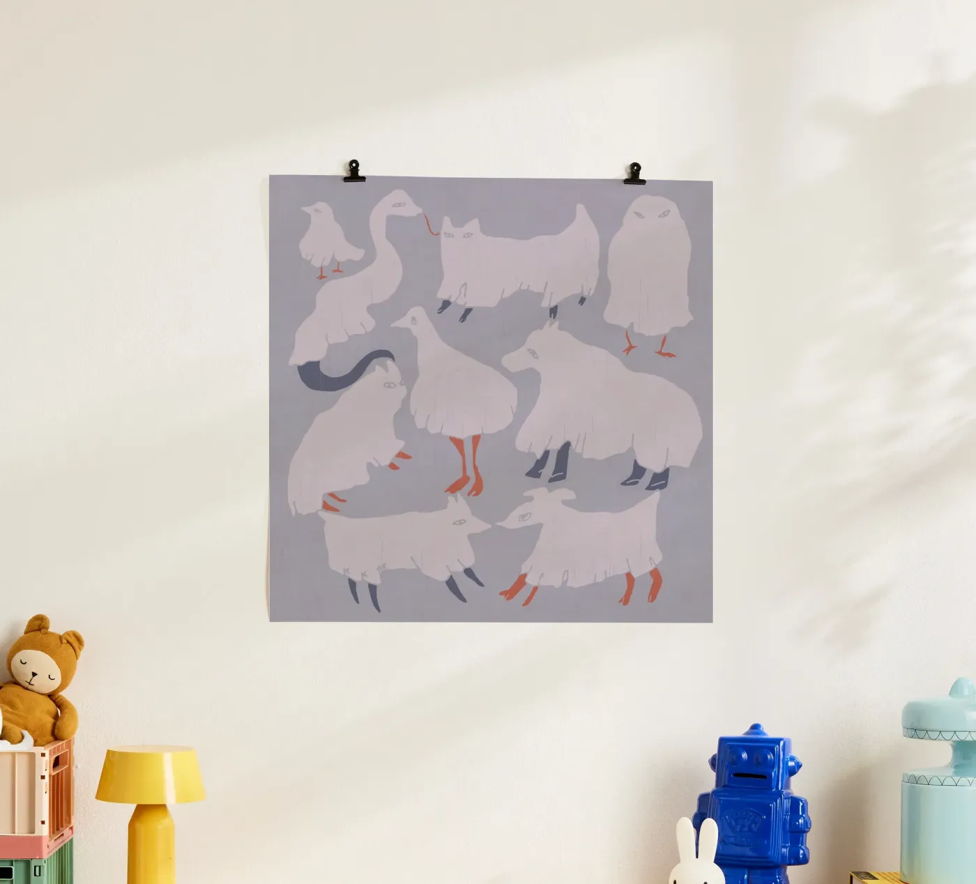 Ghosts Poster von katariinakosunen