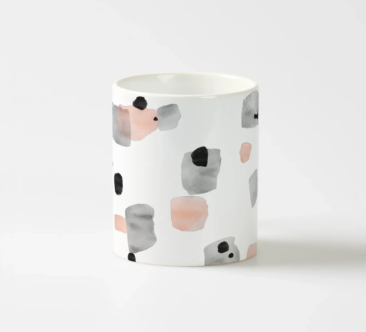 Abstract Brushstroke Pattern 01 ceramic mug by amini54