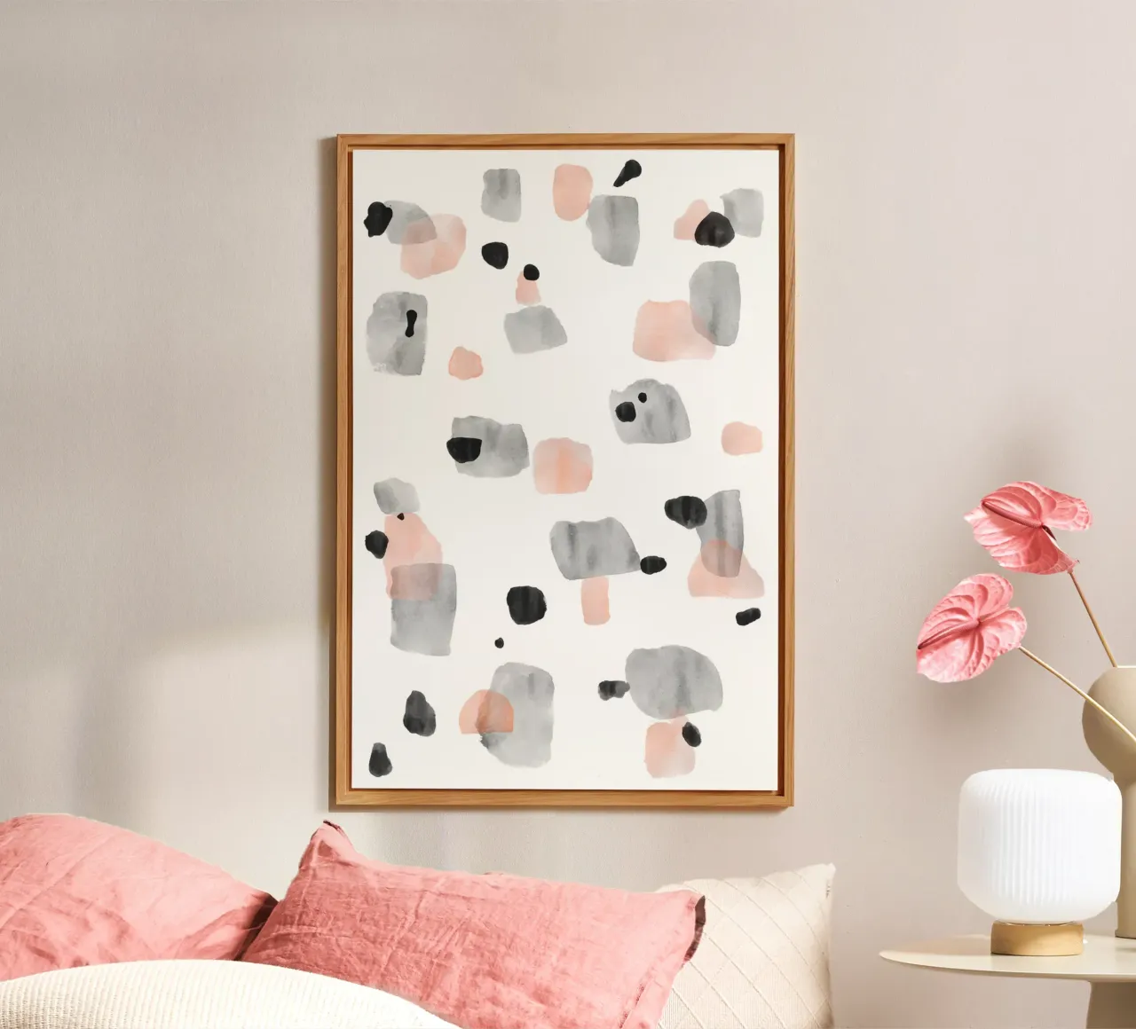 Abstract Brushstroke Pattern 01 alu-dibond by amini54