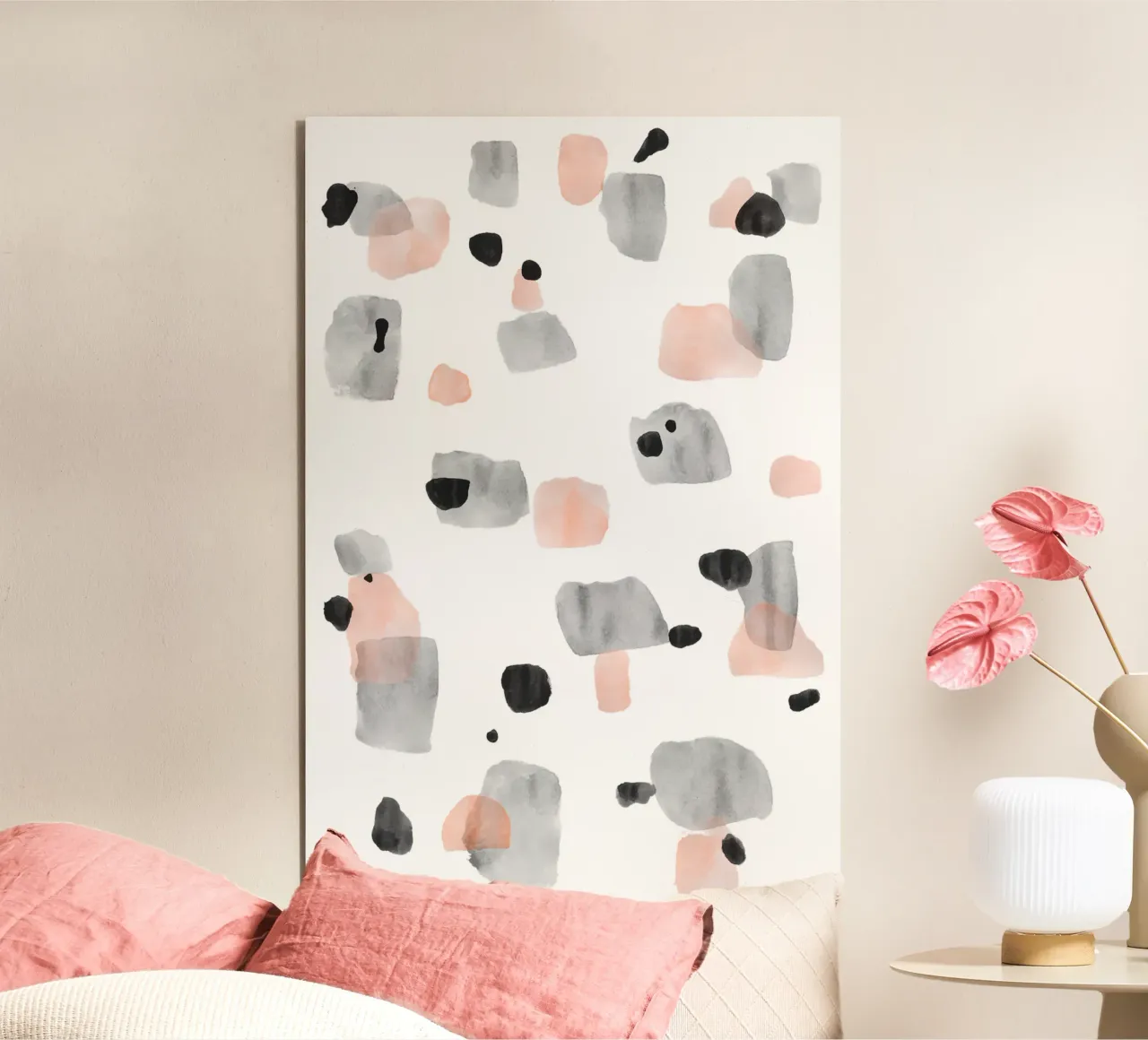 Abstract Brushstroke Pattern 01 alu-dibond by amini54