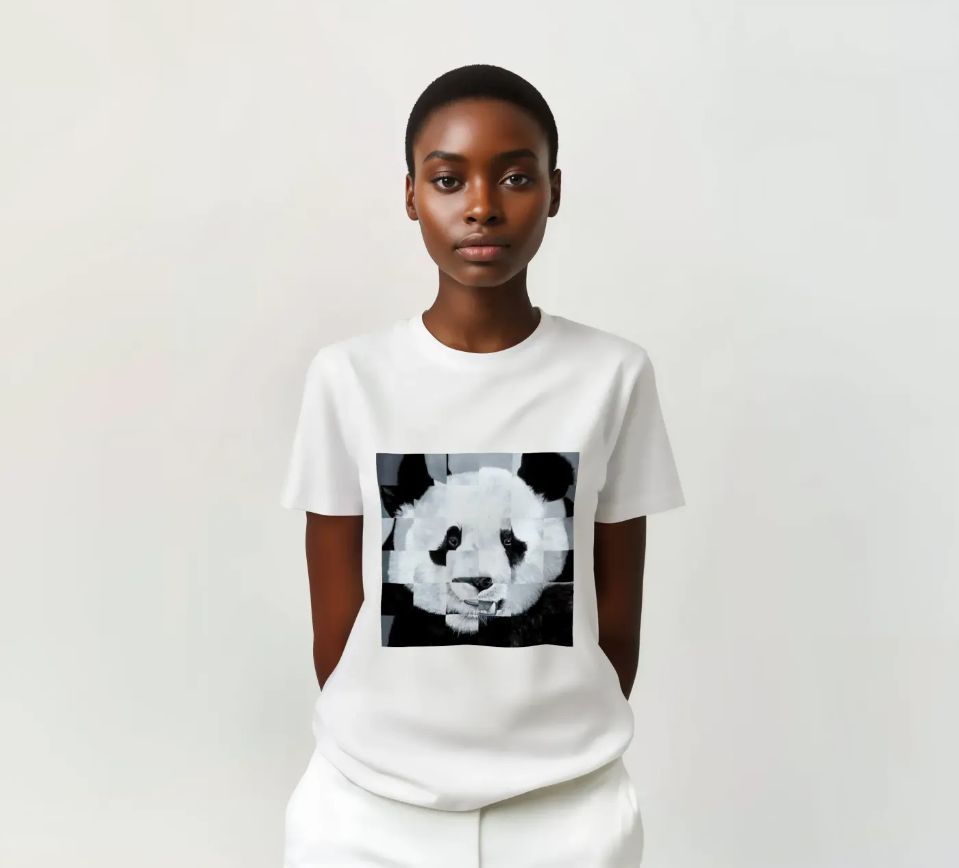 Panda t-shirt da Allison Chaplin