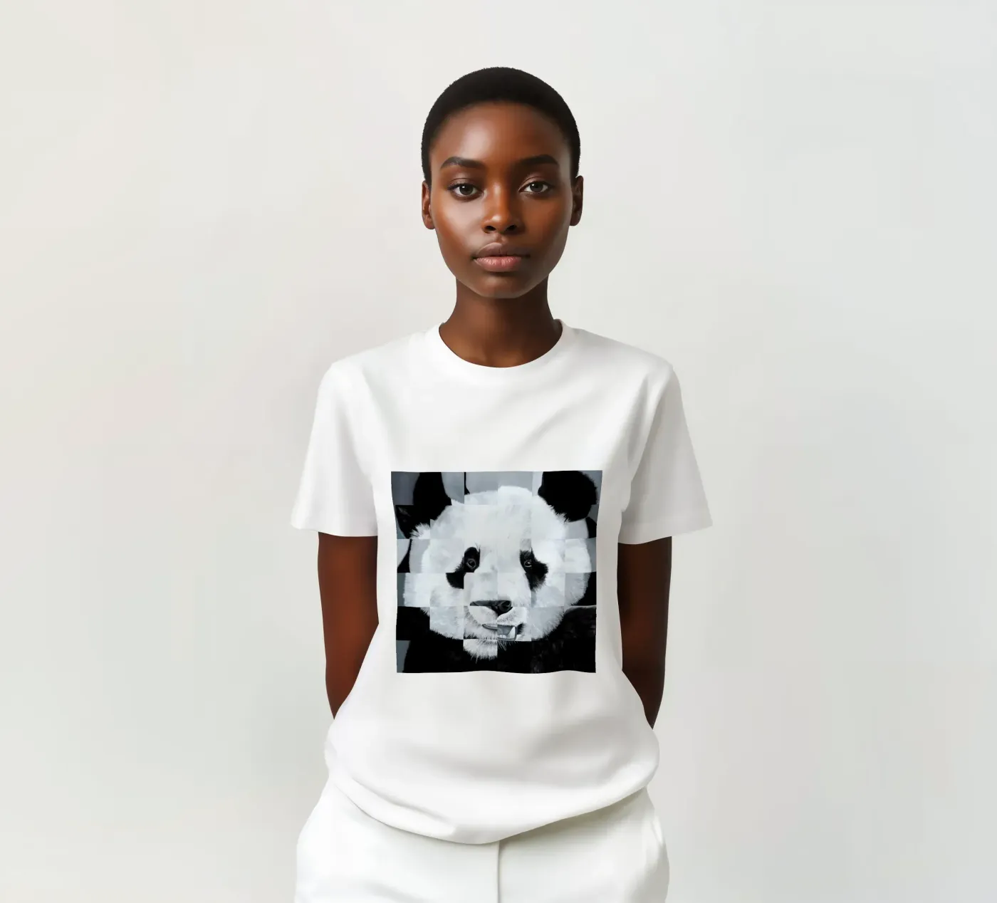 Panda t-shirt da Allison Chaplin