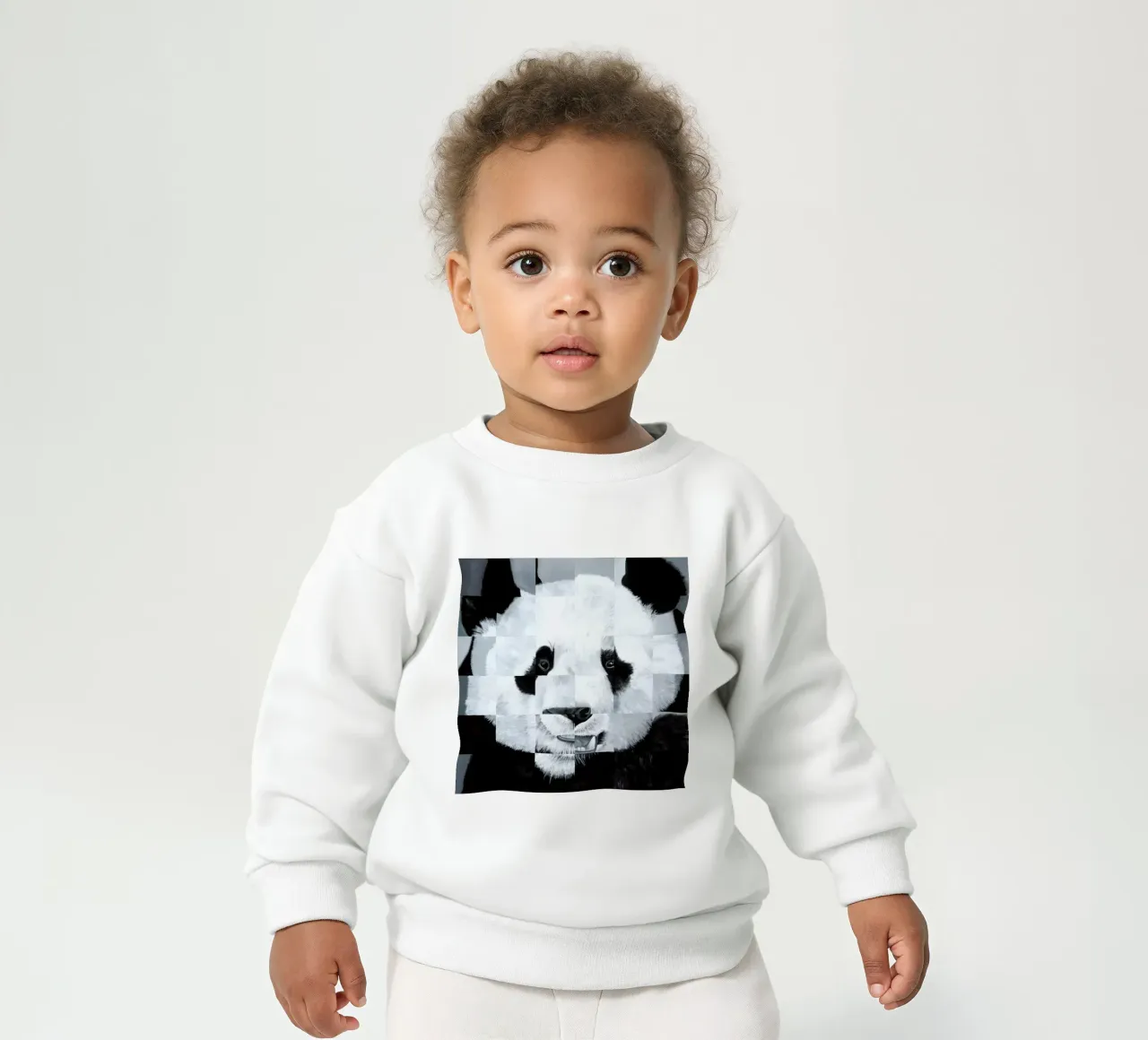 Panda felpa neonato da Allison Chaplin