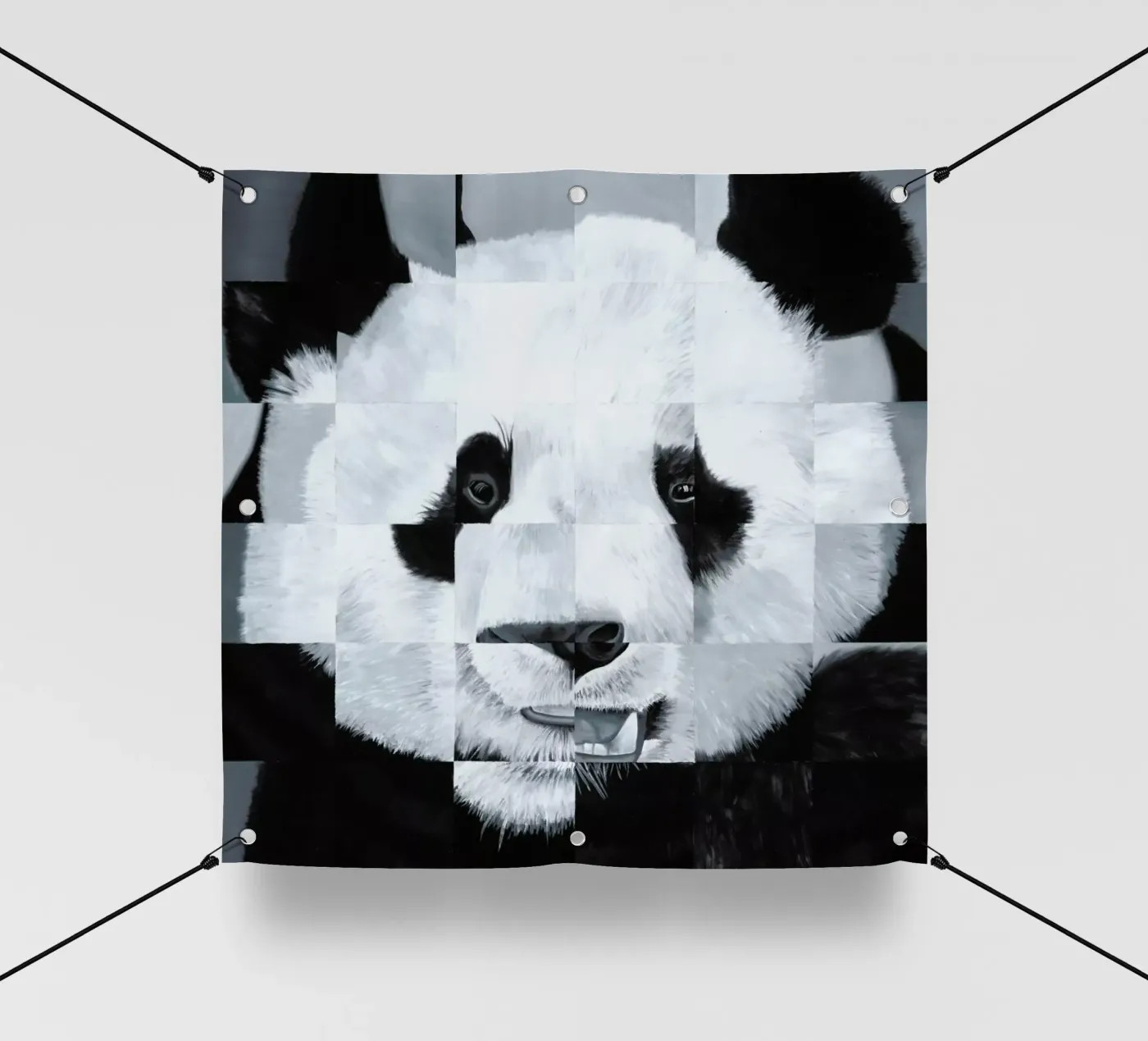 Panda PVC Plane von Allison Chaplin