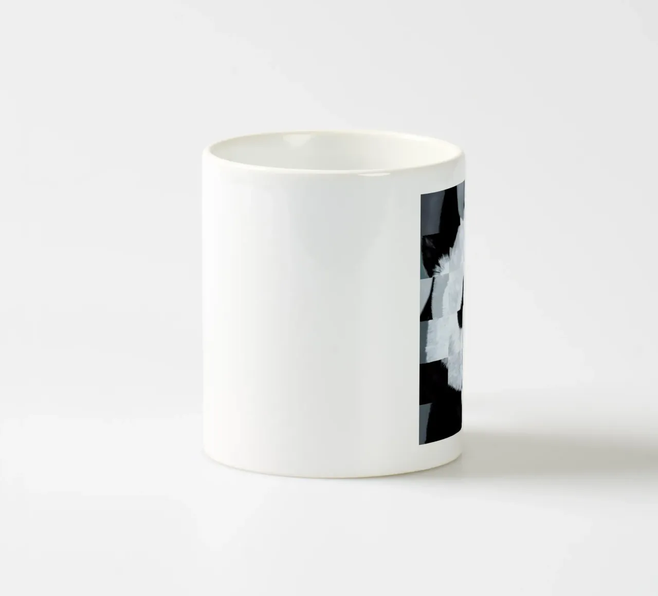Panda tazza in ceramica da Allison Chaplin