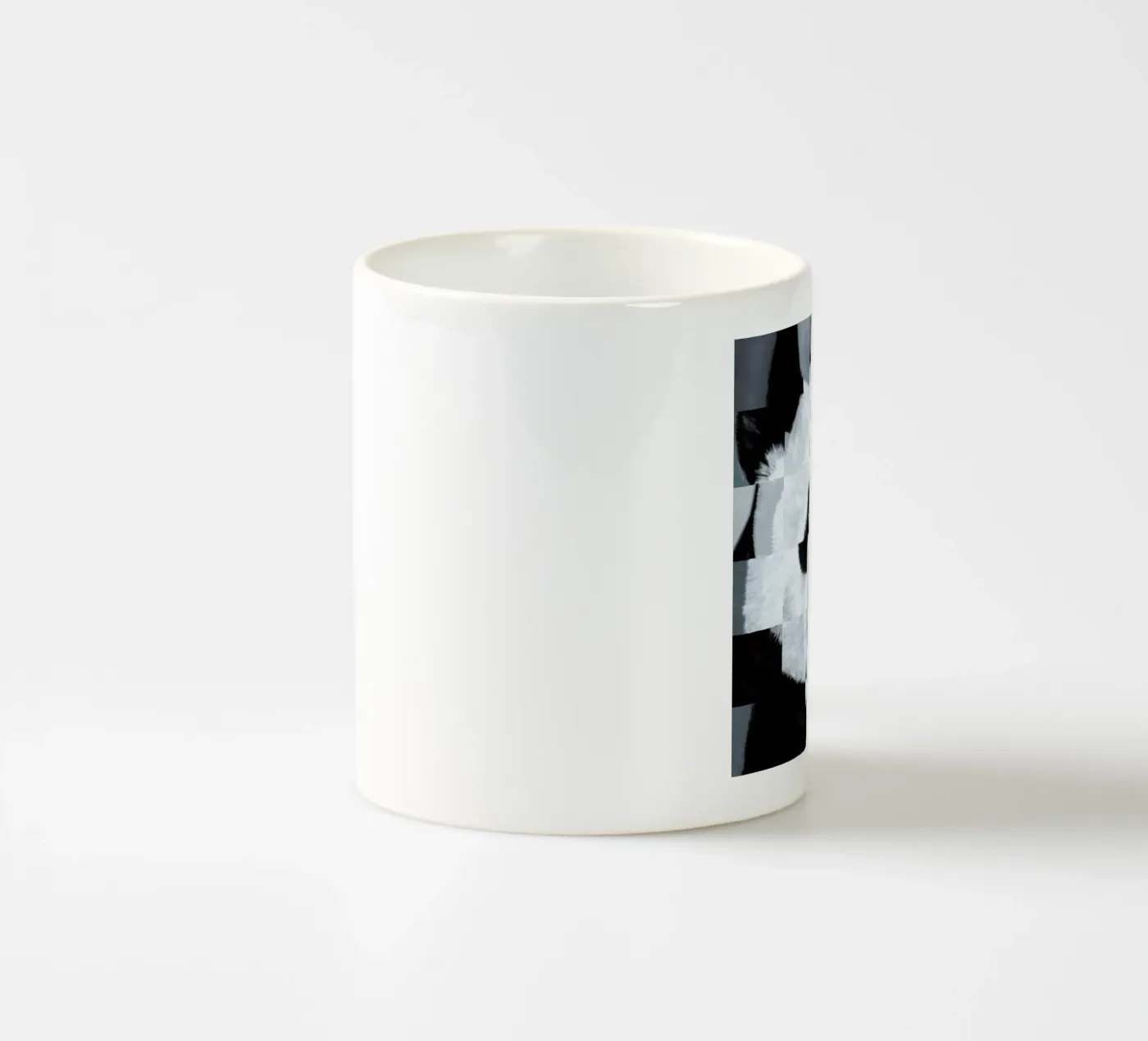 Panda ceramic mug by Allison Chaplin