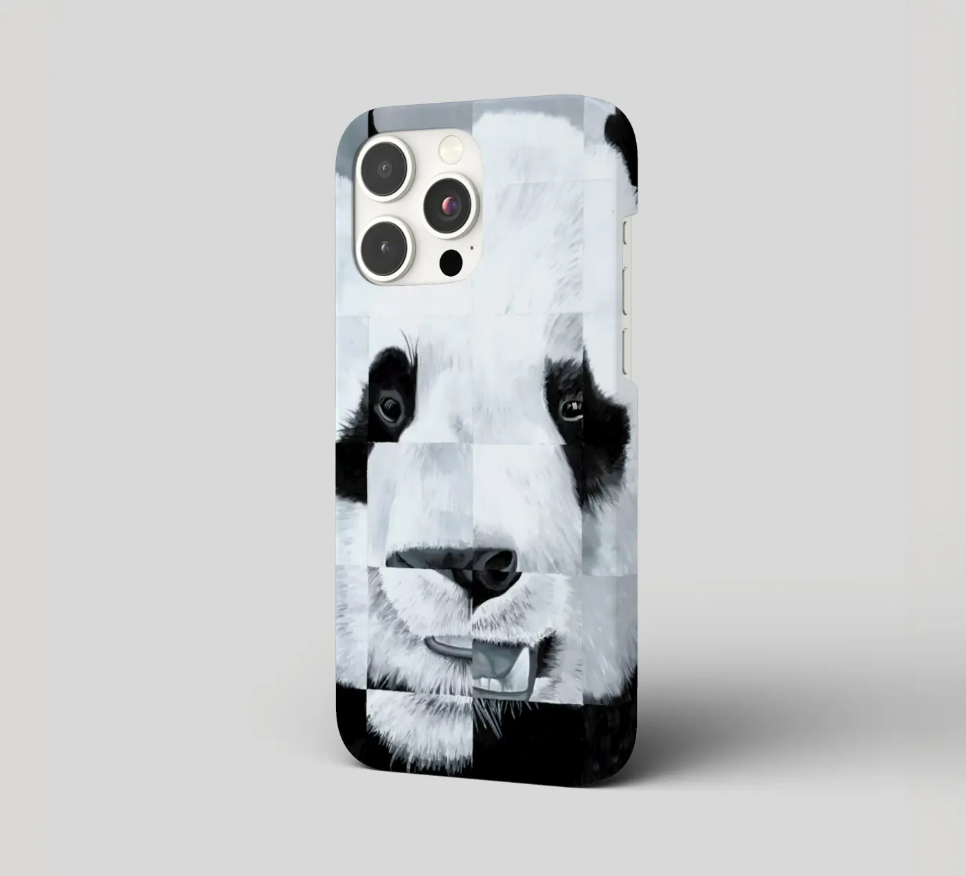Panda iphone case by Allison Chaplin