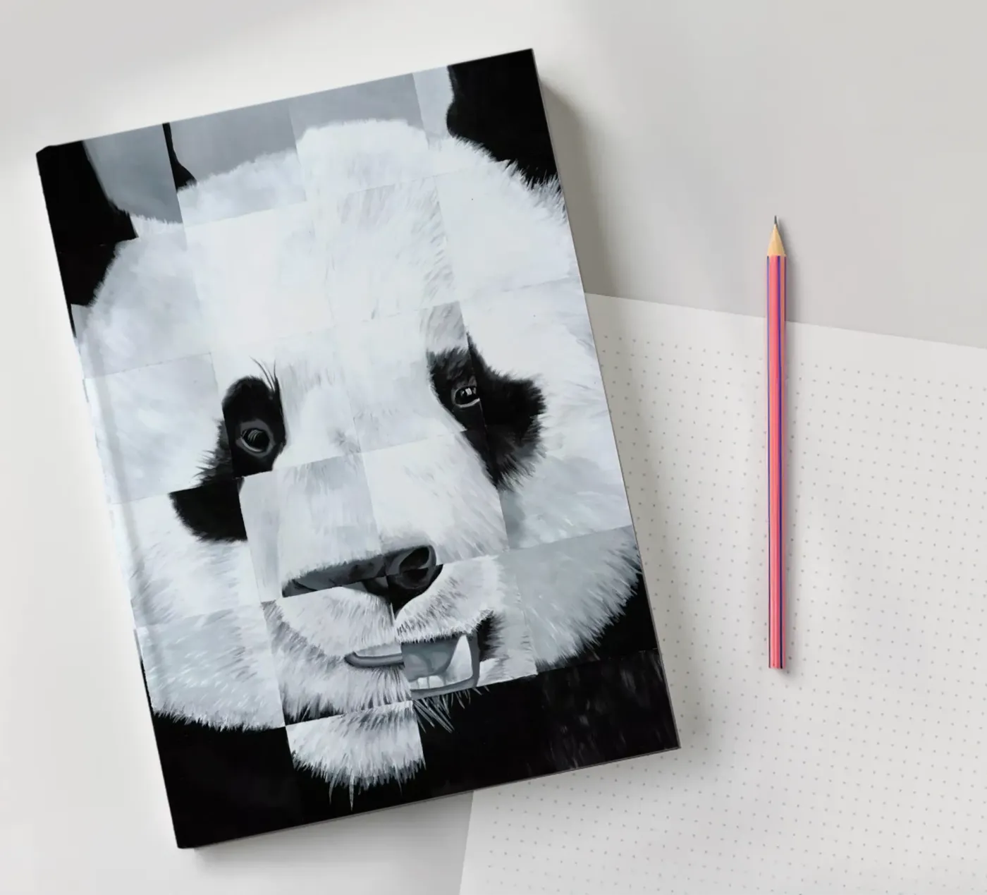 Panda notebook by Allison Chaplin