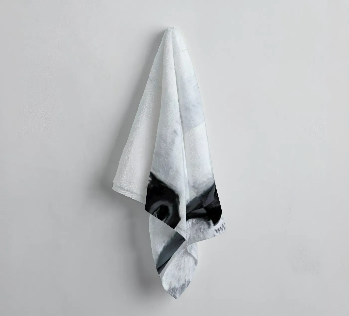 Panda badhanddoek van Allison Chaplin