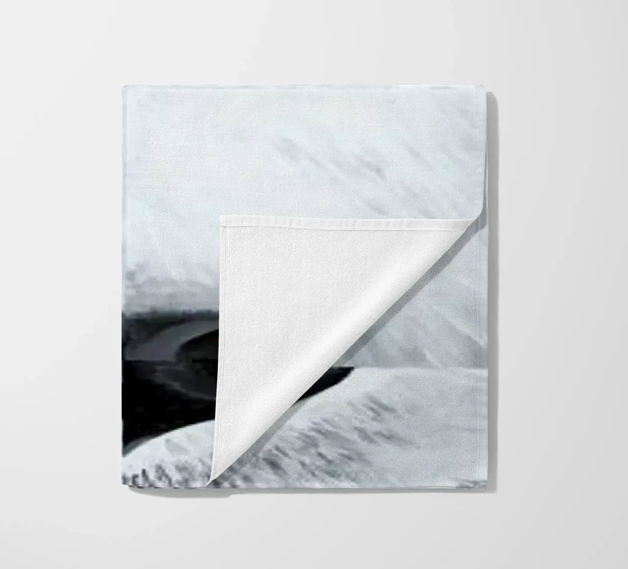 Panda strandhanddoek van Allison Chaplin