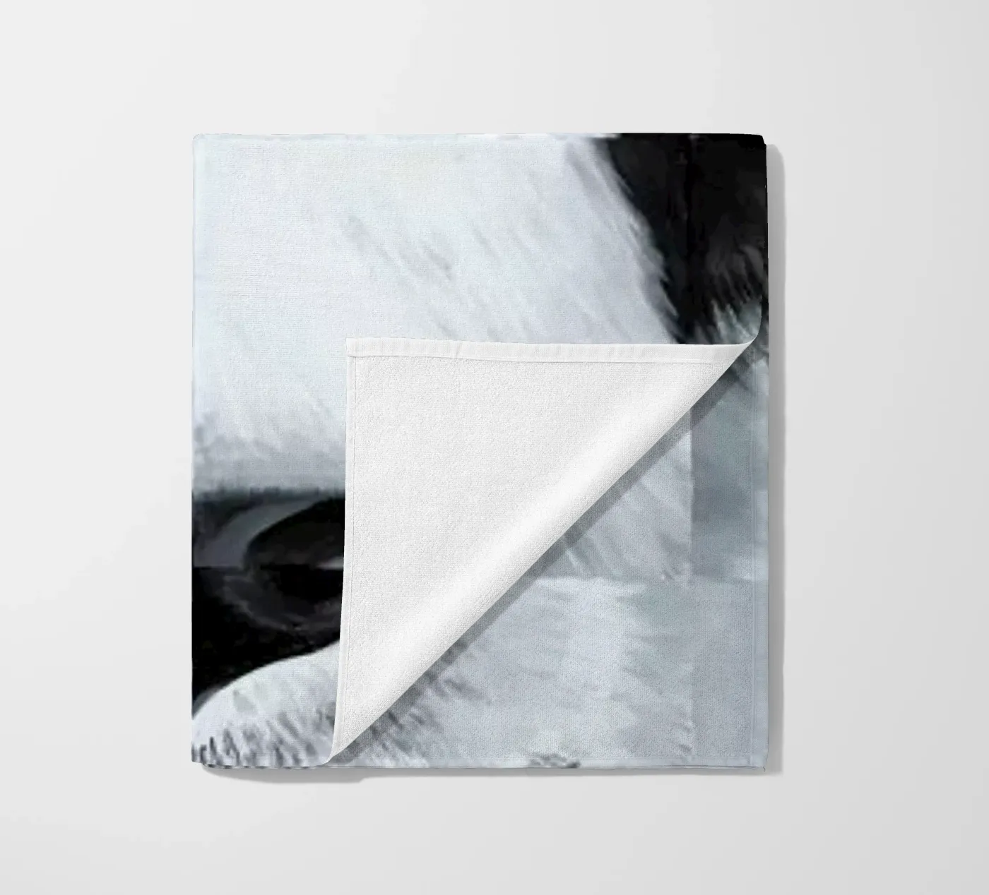 Panda strandhanddoek van Allison Chaplin