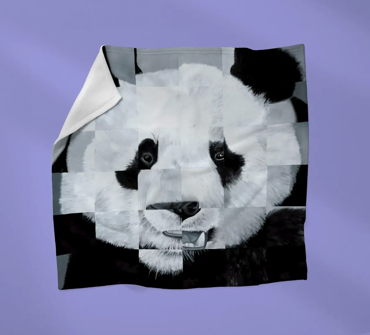 Panda fleecedeken van Allison Chaplin