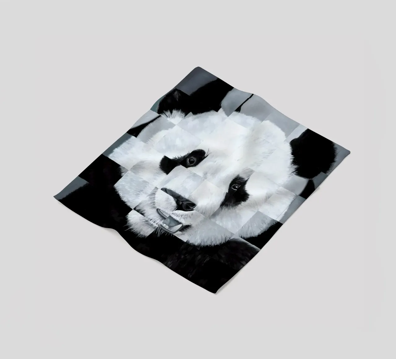 Panda fleecedeken van Allison Chaplin