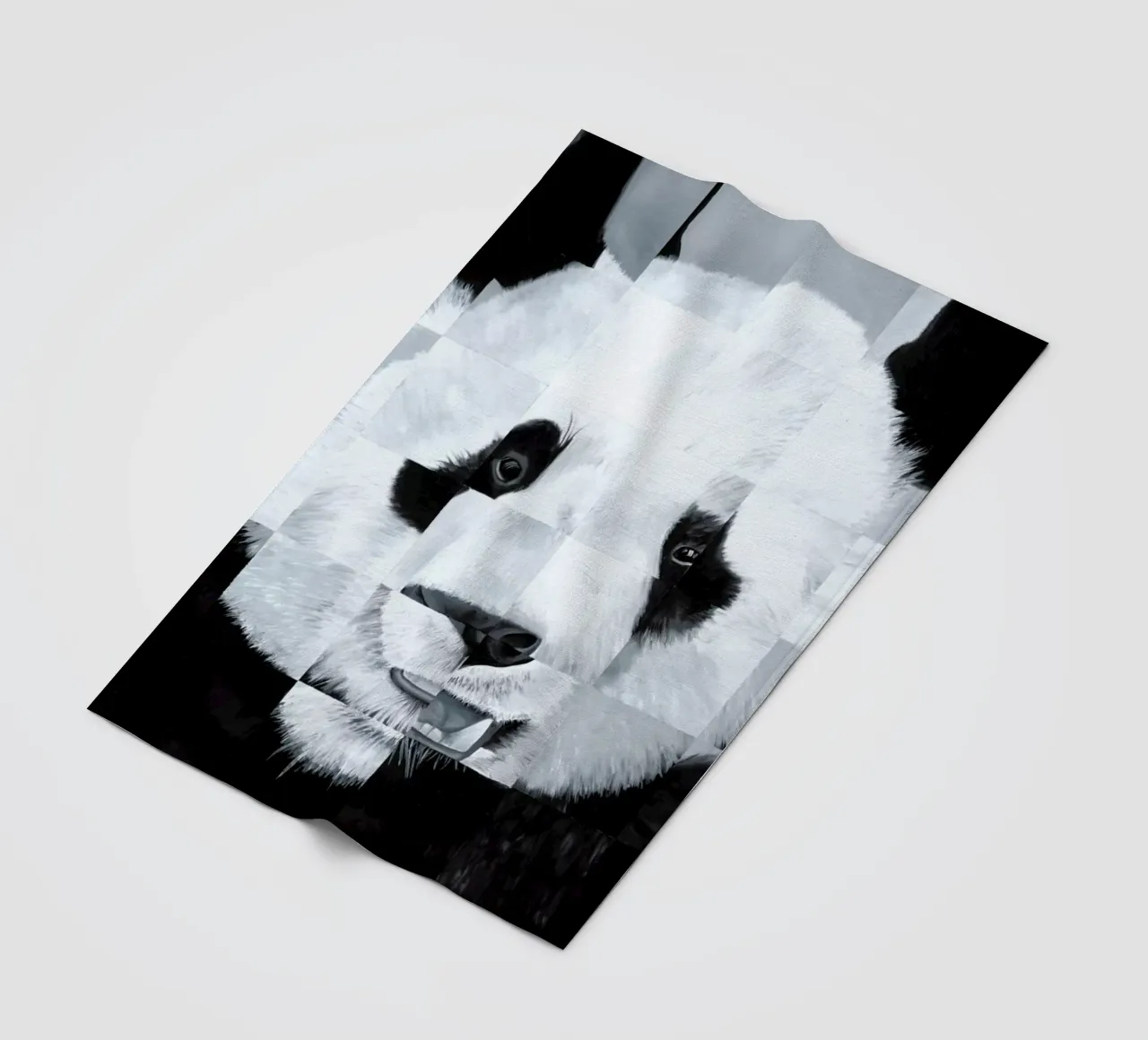 Panda fleecedeken van Allison Chaplin