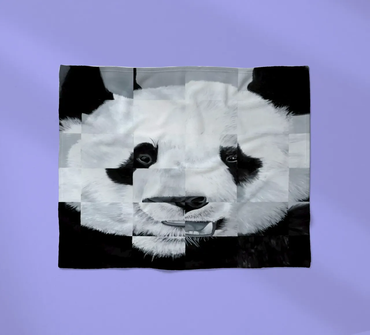 Panda fleecedeken van Allison Chaplin