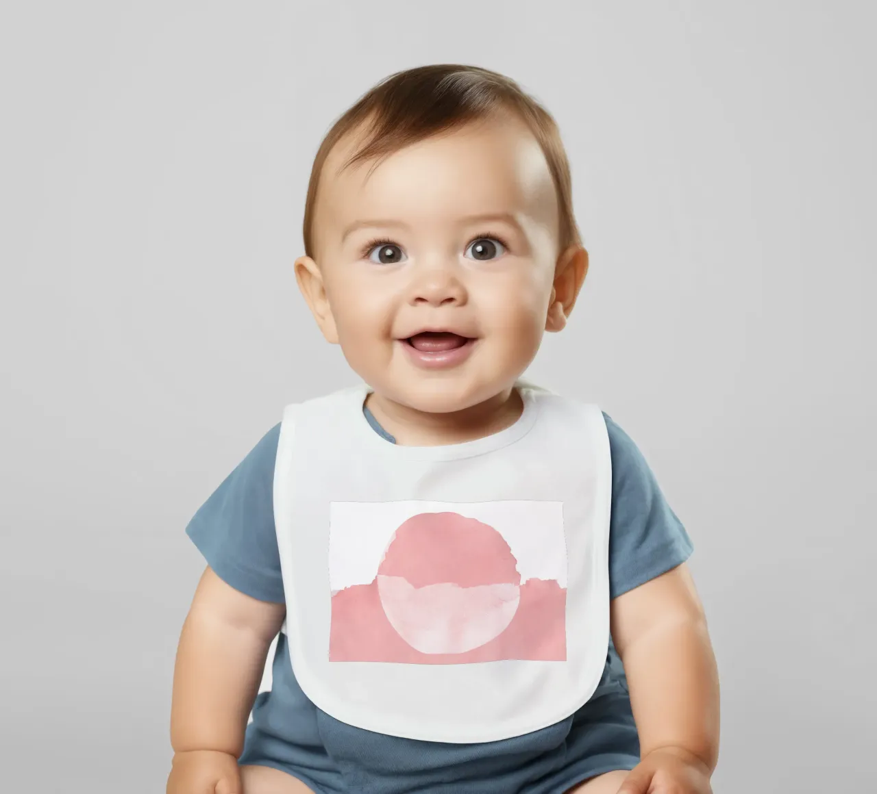 Minimal Pink Abstract 08 bavaglino da amini54