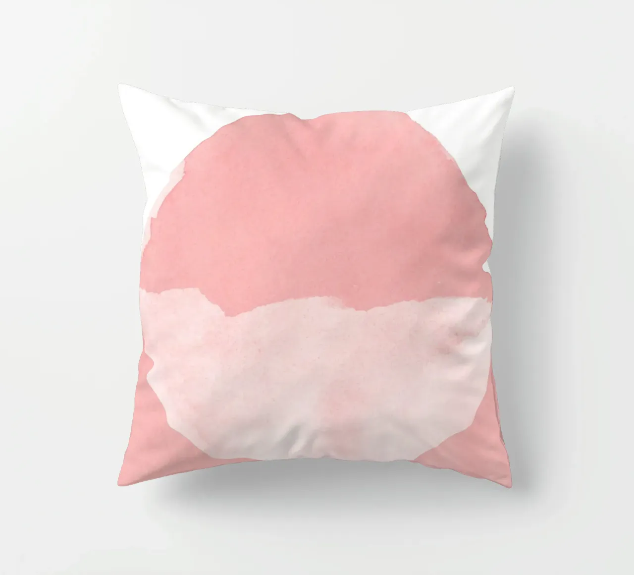 Minimal Pink Abstract 08 cuscino da amini54