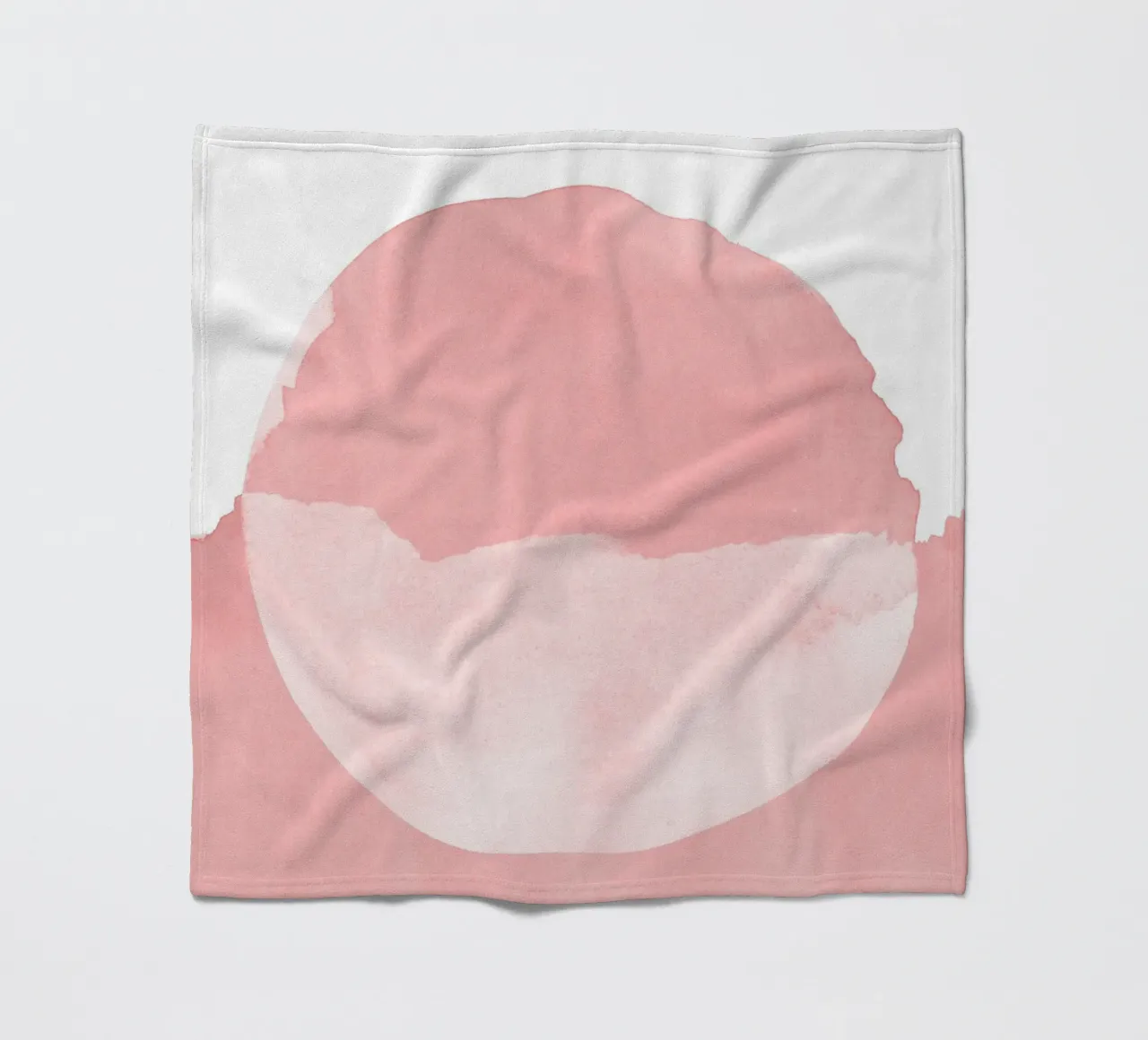 Minimal Pink Abstract 08 coperta in pile da amini54