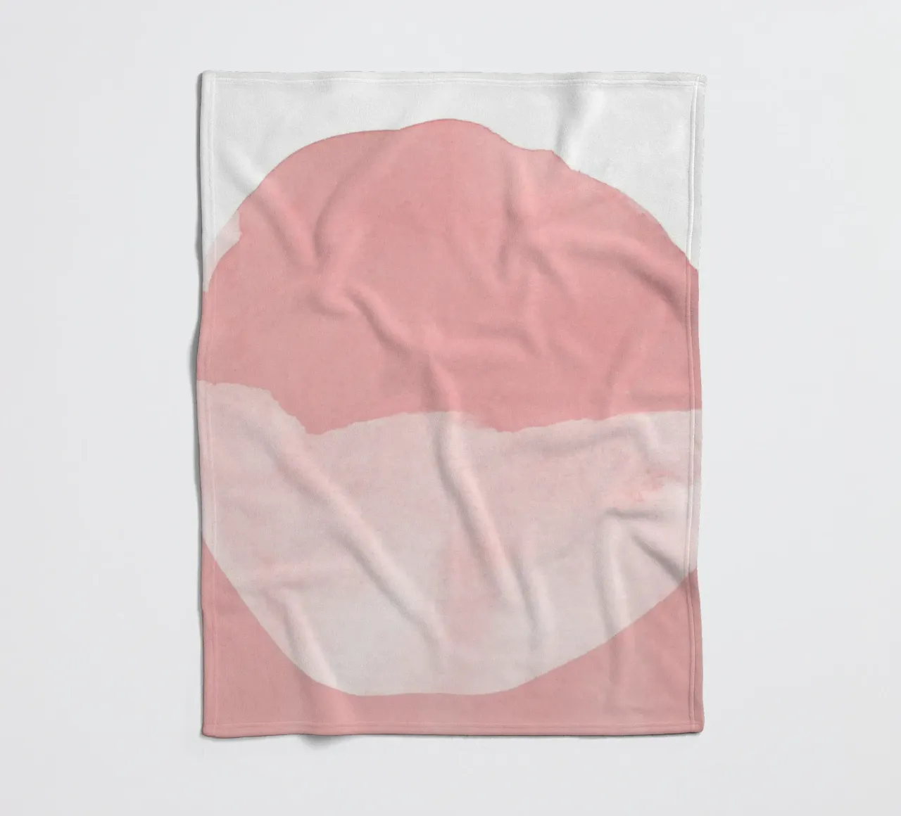 Minimal Pink Abstract 08 coperta in pile da amini54