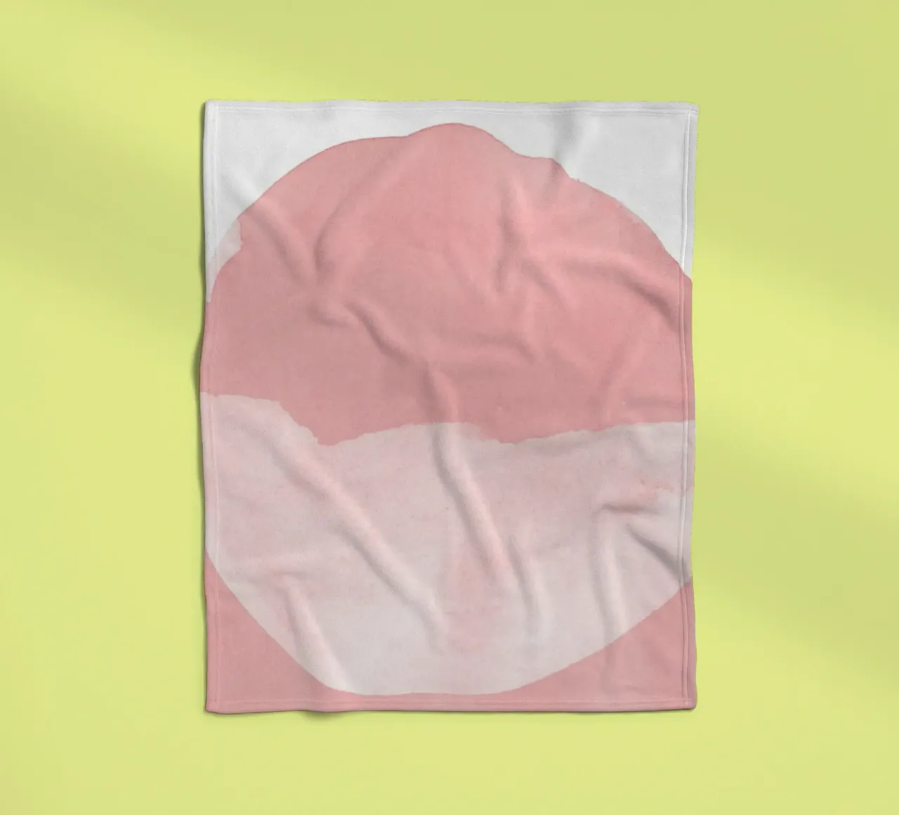 Minimal Pink Abstract 08 coperta in pile da amini54
