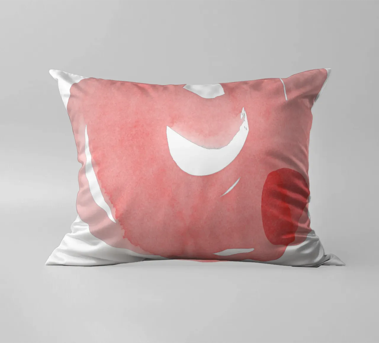 Minimal Pink Abstract 07 cuscino da amini54