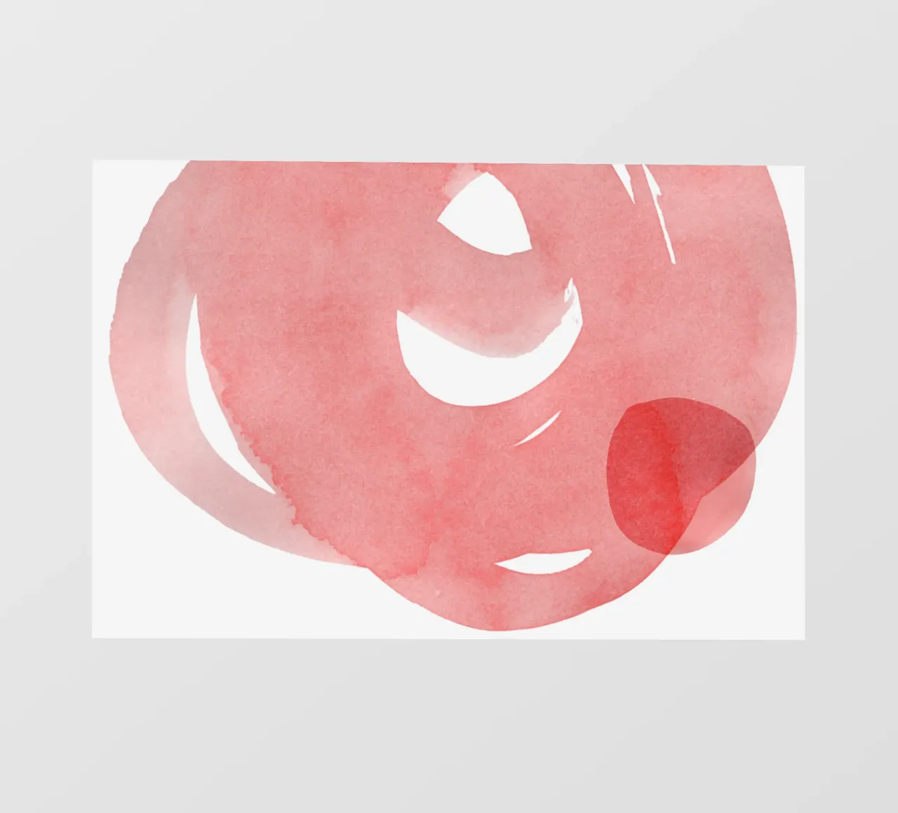 Minimal Pink Abstract 07 pellicola backlit da amini54