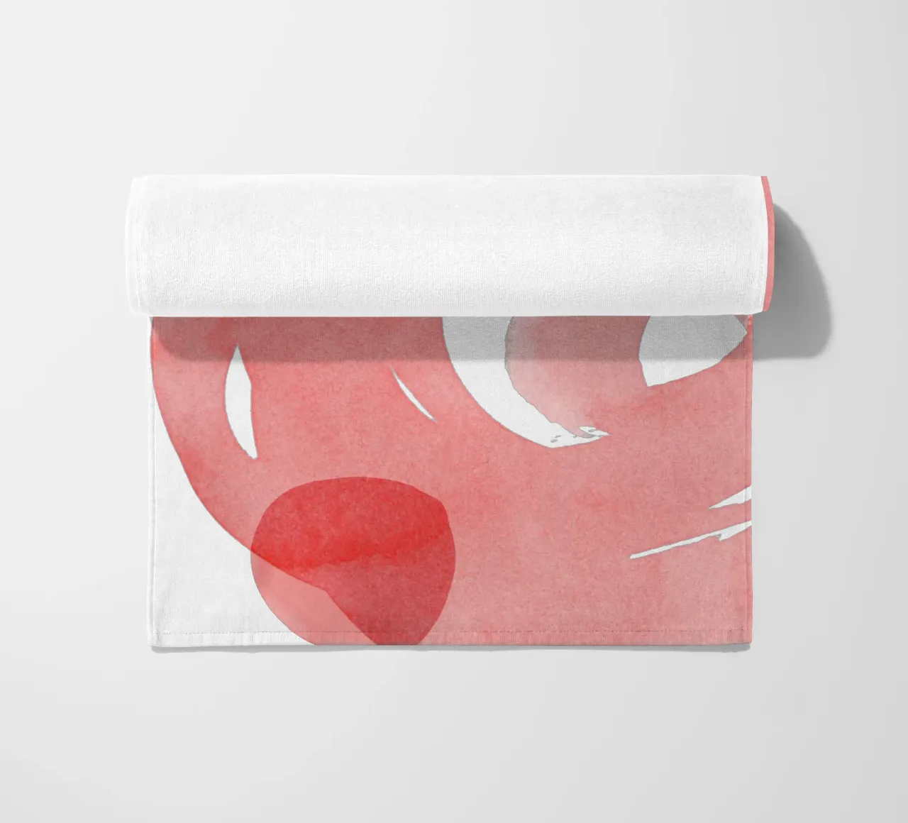 Minimal Pink Abstract 07 telo mare da amini54