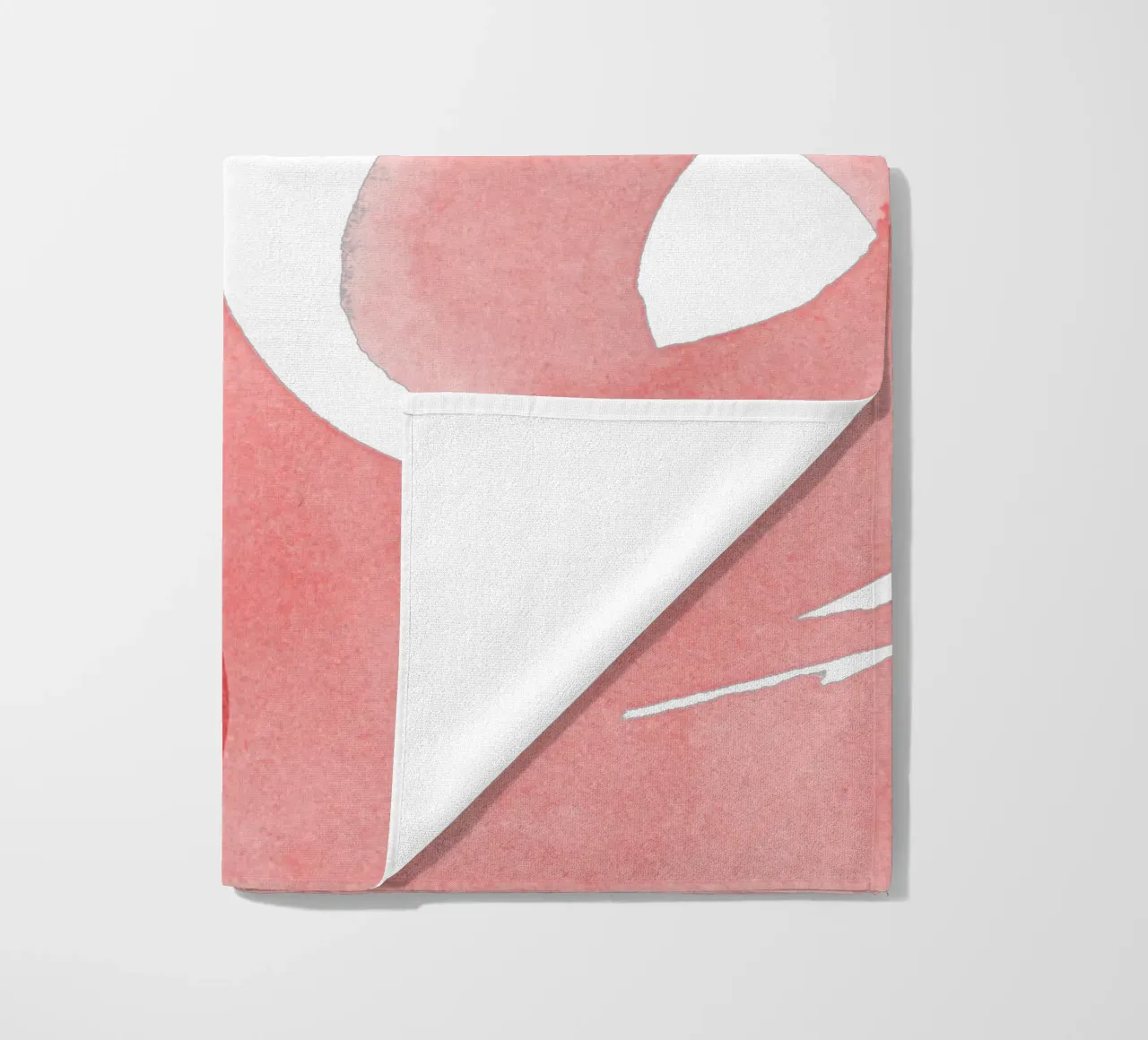 Minimal Pink Abstract 07 telo mare da amini54