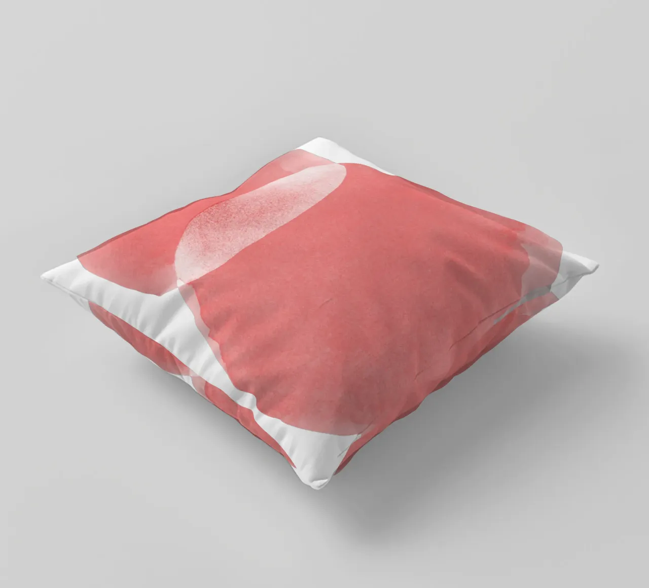 Minimal Pink Abstract 06 cuscino da amini54