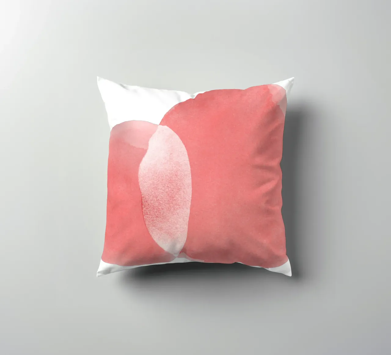 Minimal Pink Abstract 06 cuscino da amini54