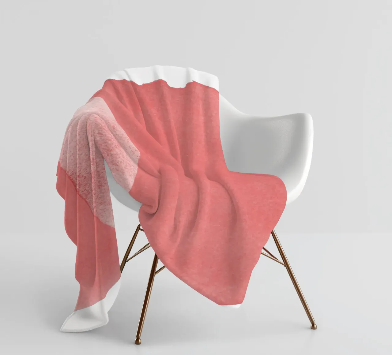 Minimal Pink Abstract 06 coperta in pile da amini54